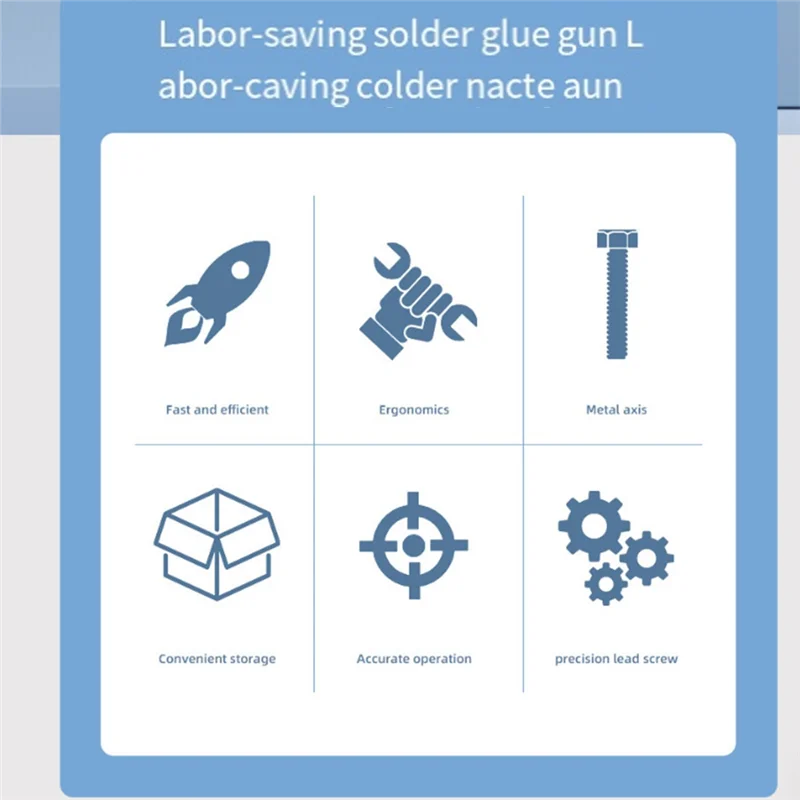 

AA21-Solder Paste Glue Extruder And Welding Oil Propulsion Tool With 1-Piece Molding Welding Spare Parts Parts
