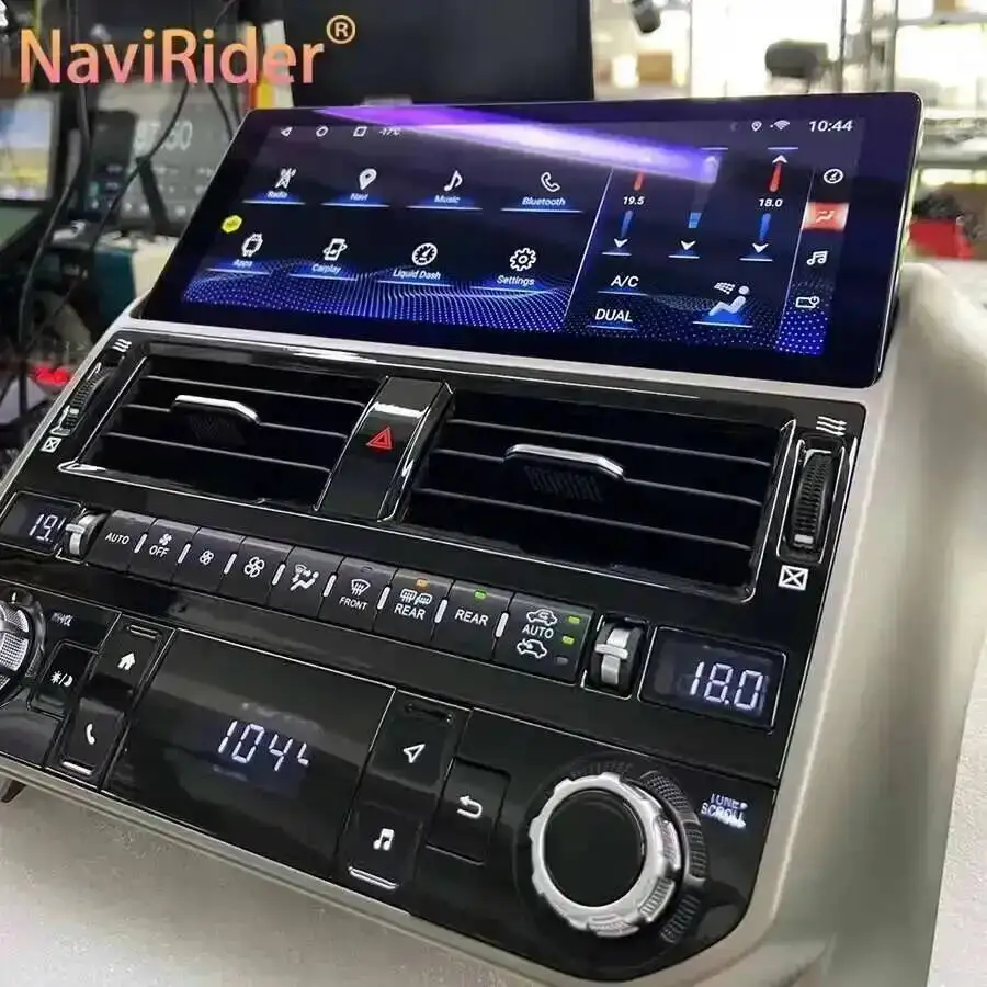 10.9inch Multimedia Video Player Head Unit CarPlay For Lexus GX460 GX400 2009 - 2021 GPS Navigation AHD Android 14 Screen Stereo