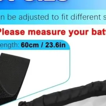 Electric Bike Battery Protective Cover Made from Waterproof Oxford Cloth Suitable for Extended For Outdoor Exposure