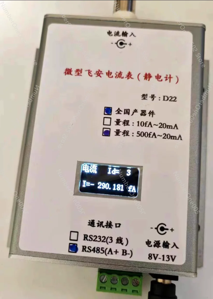 D22-Ultra High Precision True fA Grade Miniature Electrometer, Replacing 6485,6517B