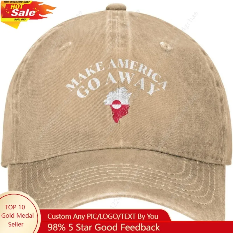 

Кепки «Make America Go Away», кепки «Гренландия не продается», кепки-тракеры, бейсболки для мужчин и женщин