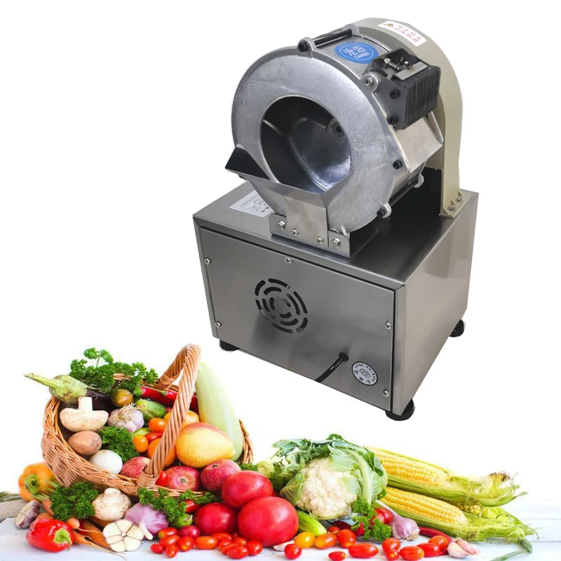 Commercial Potato Chip Slicer Fruit Vegetable Slicer Shredder Onion  Cabbage Vgetable Cutter Machine