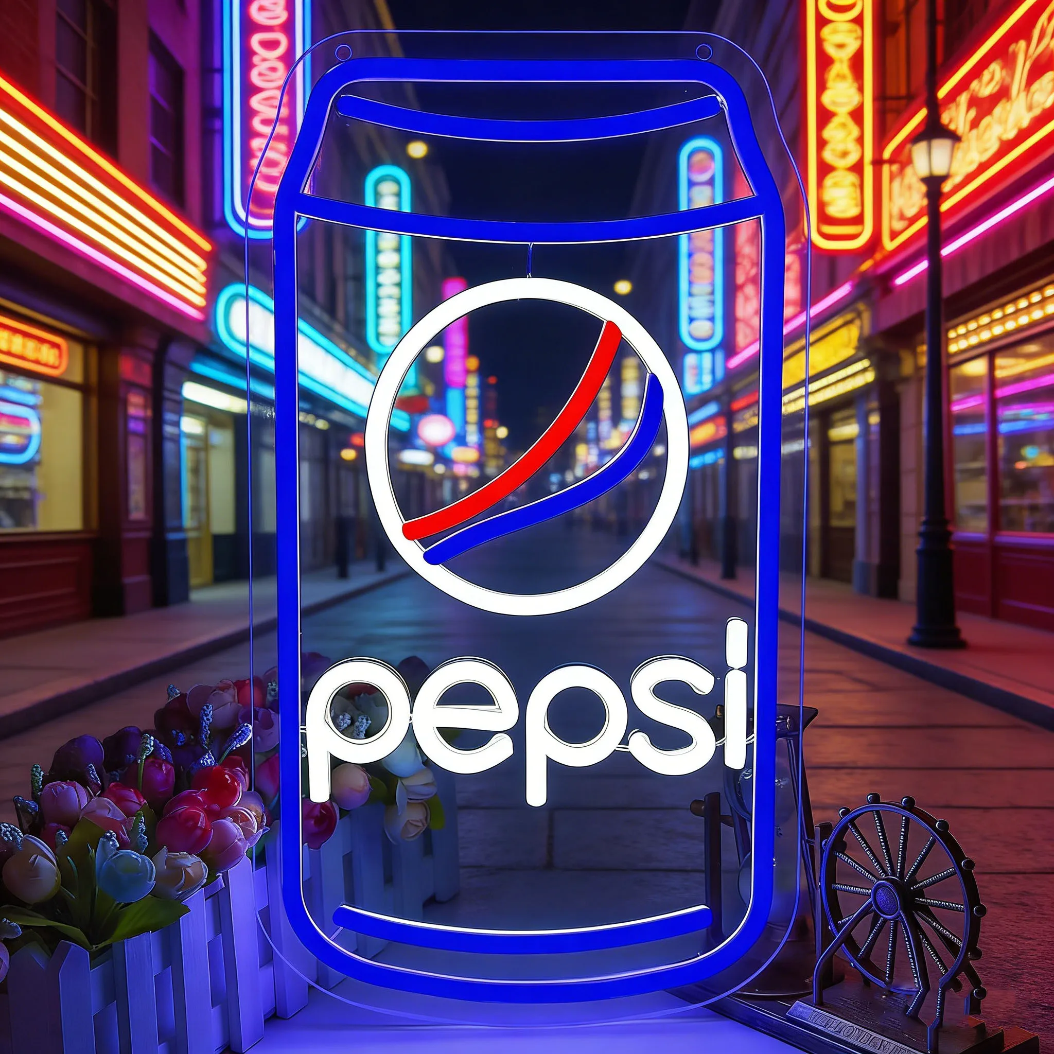 Soda Drink Neon Sign Cola USB Dimmable Neon Lights for Drink Bar Pub Store Restaurant Party Club Wall Decor Business Led Signs view 2