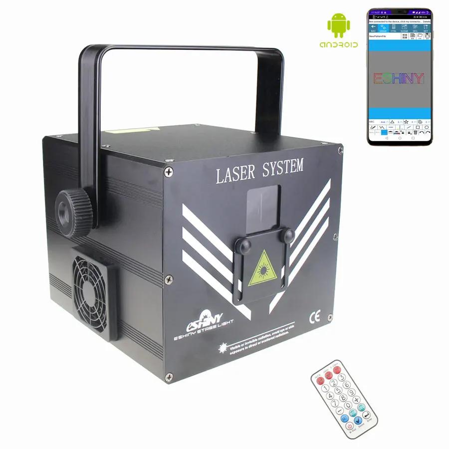 Bruiloft Witte Laser App 2W 3W 5W Rgb Animatiepatronen Dj Licht Dance Bar Feest Landschap Projector Ilda Podium Lamp Show G29n8