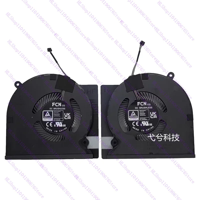 

Original for Razer Blade 14 RZ09-0482 2023 CPU+GPU COOLING FAN R+L