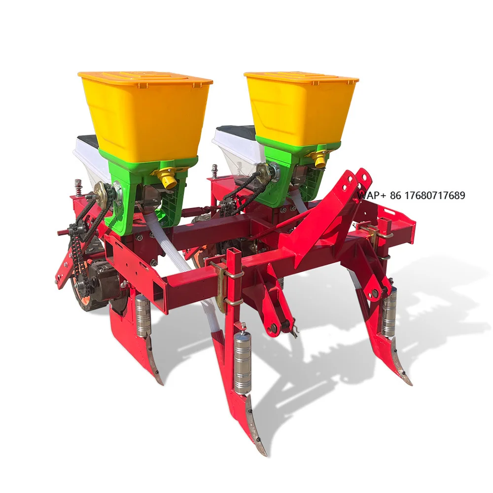 Hot Selling 2-Row Corn Planter Manual Seeder with Gear Core Components for Farm