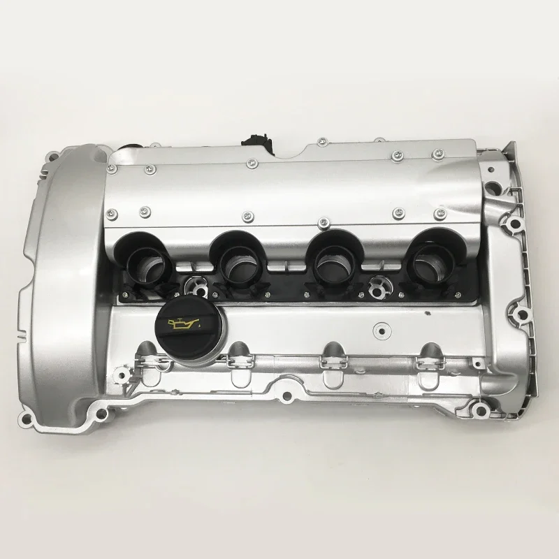 Aluminium Engine Cylinder Valve Cover With Gasket 0248Q2 V759886280 for Peu geot 207 208 308 508 3008 5008 Citroen C4 Value Lid
