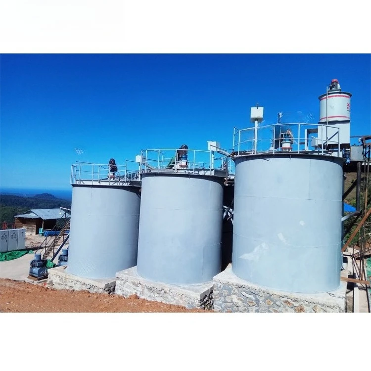 Various types of leaching tanks, mining leaching mixing tanks, mineral processing leaching tanks