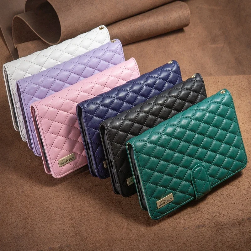 For iPhone 15 Pro Max 14 Pro Max 13 Mini 12 Pro11 SE 2022 X XR XS Max 8 7 Plus Wallet Small Fragrance Magnetic Flip Leather Case