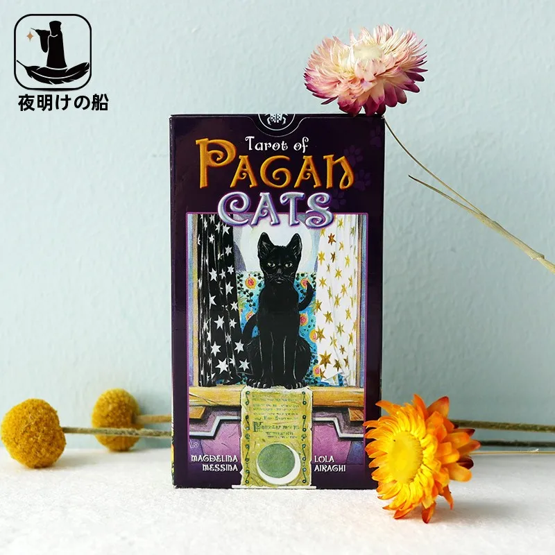 original-italian-edition-pagan-cats-tarot-card-game-italian-beetle-brand-paper-products-from-italy-for-gaming-and-collectibles