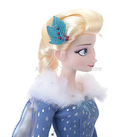 Disney Frost Elsa Sjungande Docka Vinter Elsa Ledrörlig Figurmodell Kan Sjunga Samlardockor Barnens Dagspresenter 12 best sales Elsa-docka - №12