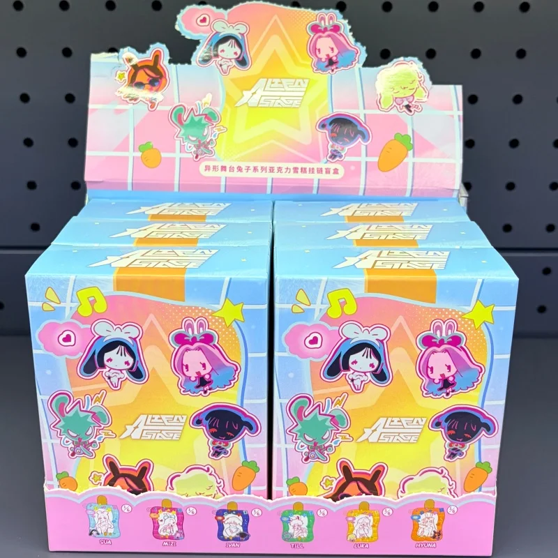 

Новый горячий в наличии Alien Stage, новая серия кроликов, акриловая подвеска с мороженым, стоячий бренд Ivantill, периферия аниме, подарки для фанатов