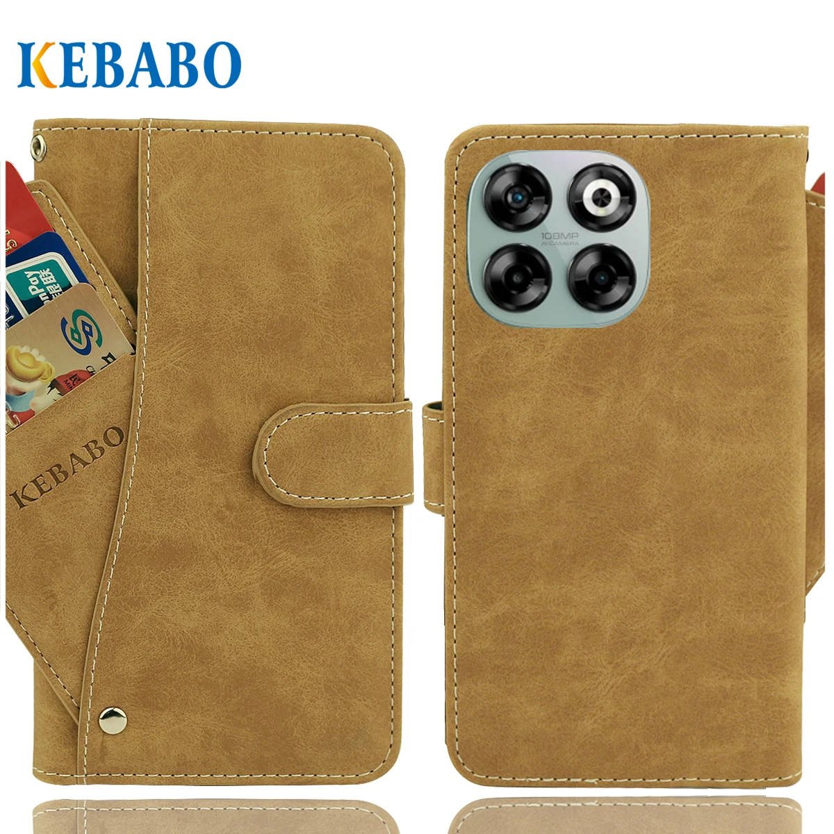 

Винтажный кожаный кошелек BLU Bold K30, чехол 6,7 дюйма, роскошные слоты для карт, нескользящий чехол, защитные чехлы для телефонов, сумки