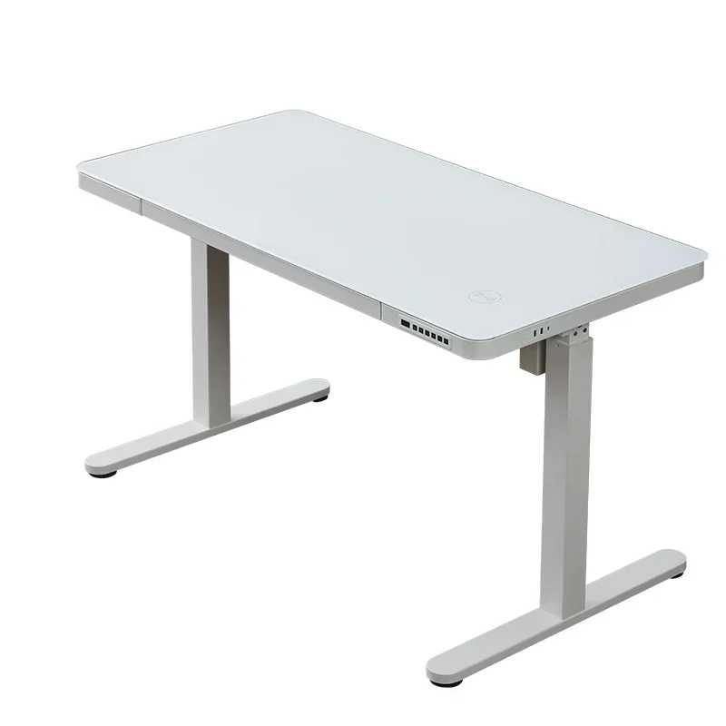 

Electric Lifting Table Home Workbench Computer Desk Desk Study Table Office Desk Tempered Glass Gaming Table