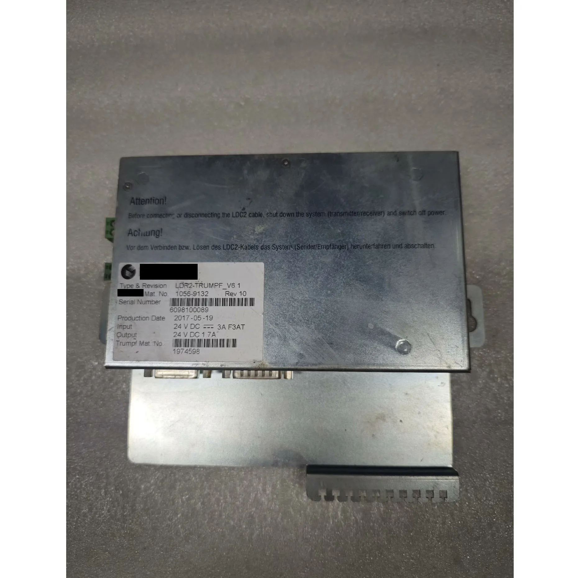 Sistema de controle LDR2-TRUMPF V6.1 com garantia