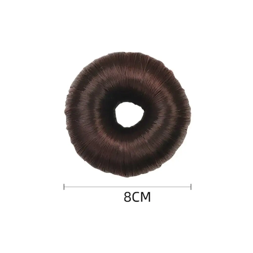 Pruik Bloem Knop Hoofd Curling Synthetisch Haar Donut Curling Haar Gereedschap Paardenstaart Haar Touw Vrouwen Magische Haarlus