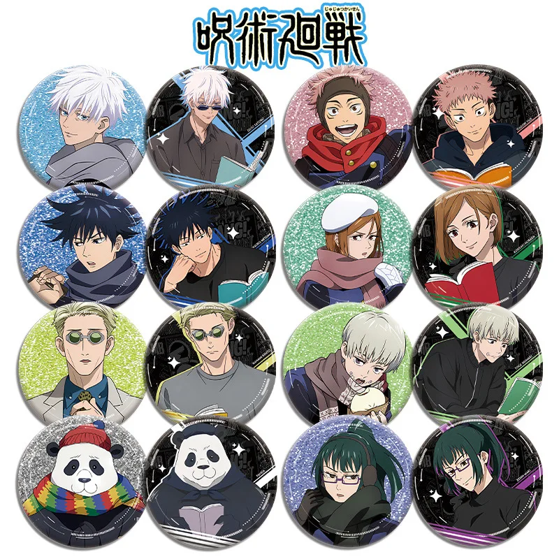 

Jujutsu Kaisen Anime Acrylic Badge 58mm Double Sided New Pattern Otaku Collection Merchandise Souvenir Gift for Fans