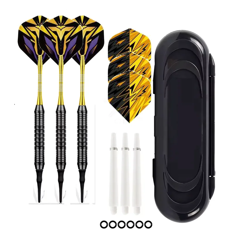 

18g Tip Darts Aluminum Shaft Electronic Plastic Dartboard Indoor Outdoor Darts Games Bar Entertainment+Extra 3pcs Dart Flights