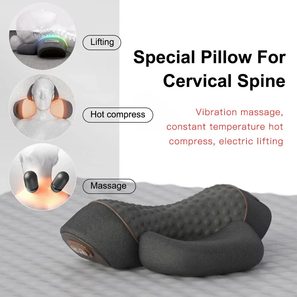 Waist Pillow Bed Sleeping Waist Protection Pad Electric Massage Lying Flat Waist Pain Waist Support Heating Vibrating Sleep Pad