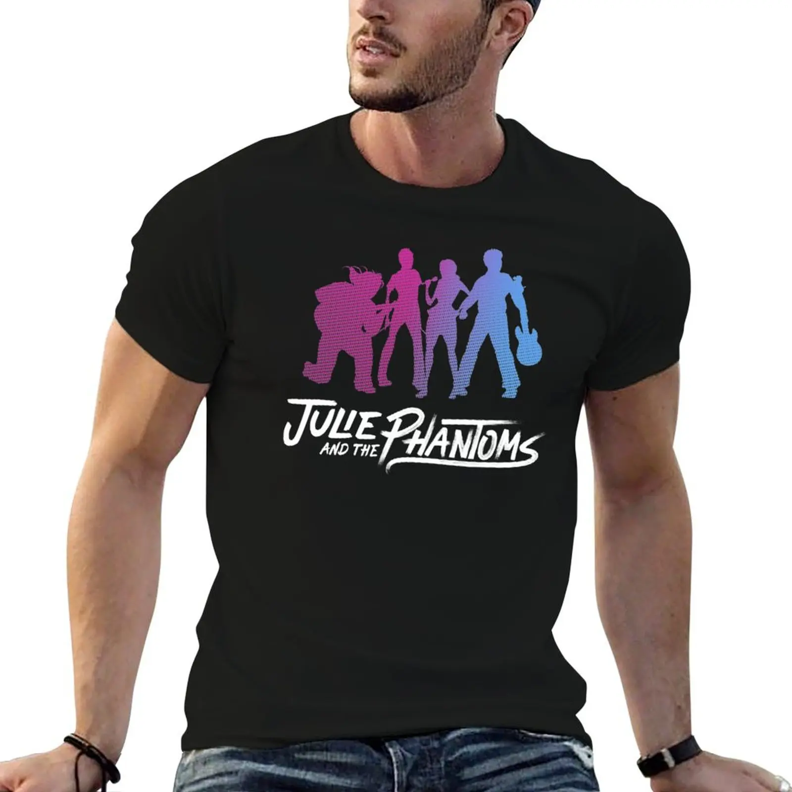 

Sunset Curve - Julie and the Phantoms T-Shirt black cotton t-shirt plain for man package man tshirt T-Shirt