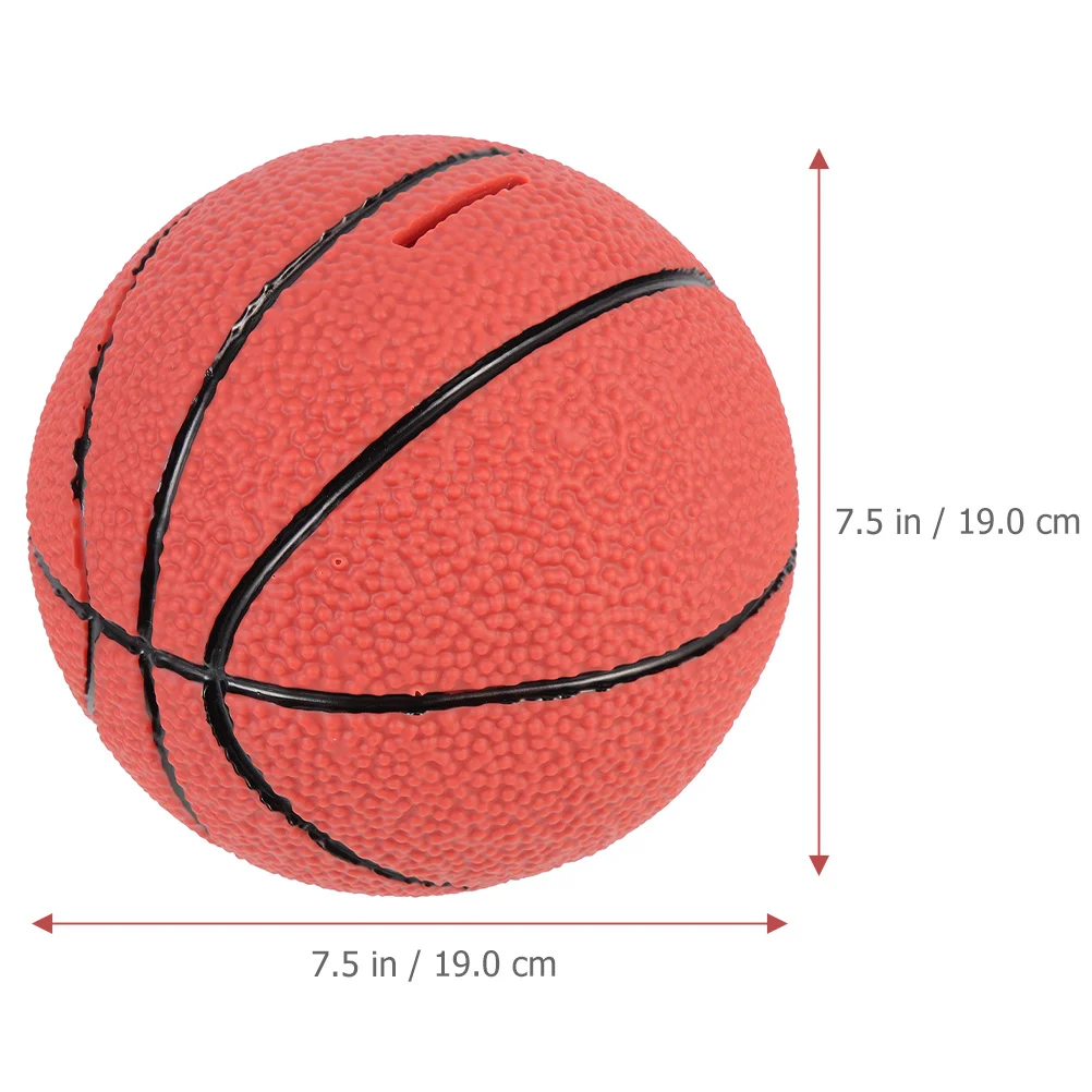 Basketbal Spaarpot Vinyl Hoge Kwaliteit Draagbare Geldbesparende Doos Grote Capaciteit Munt Bank Jongens Kinderen Meisjes Woondecoratie