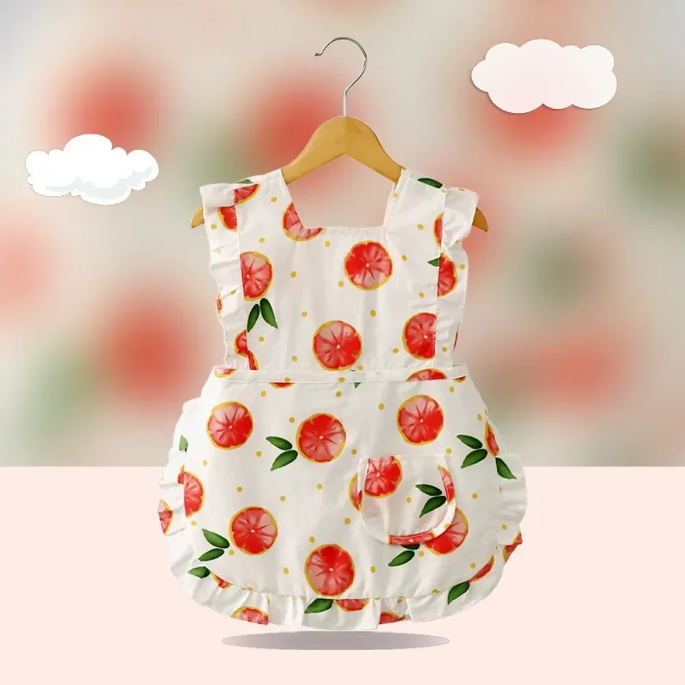 Baby Sleeveless Cotton Bibs Girl Waterproof Infant Meals Bib Anti-dirty Saliva Bib Baby Feeding Stuff Infant Clothing Accessorie