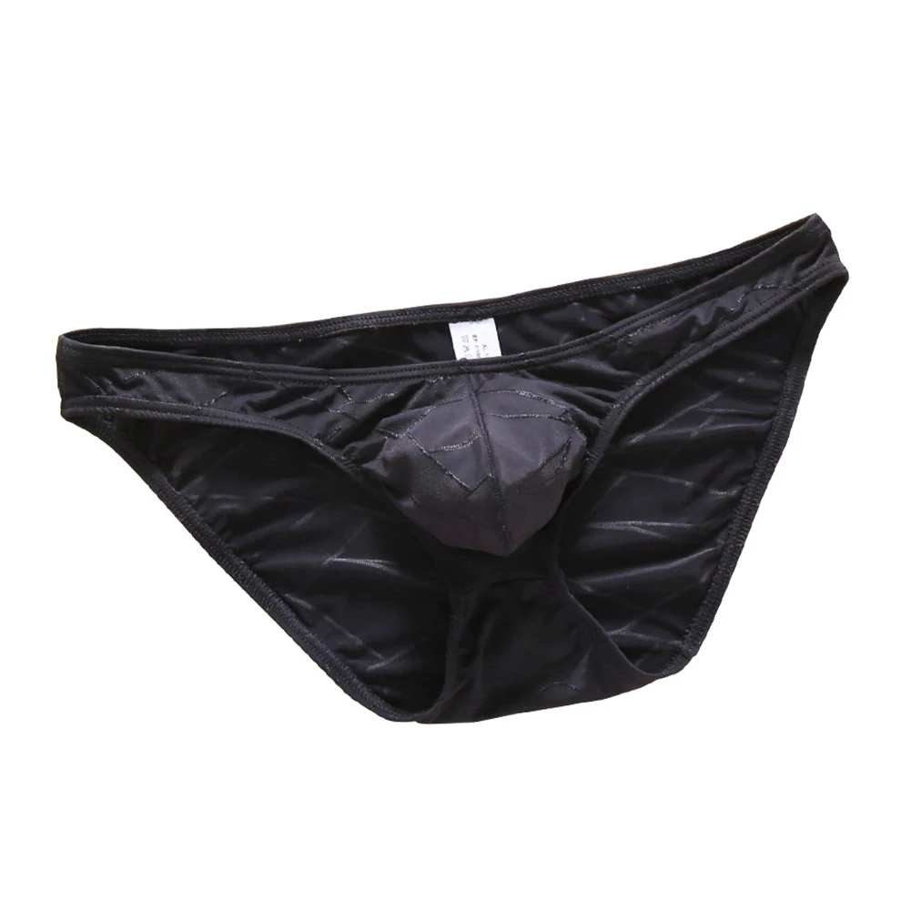 Mens Sexy Lingerie Bikini Low Waist Bulge Pouch Briefs Underwear U Convex Underpants Mens G-strings Bikini Cock Pouch Gay Men