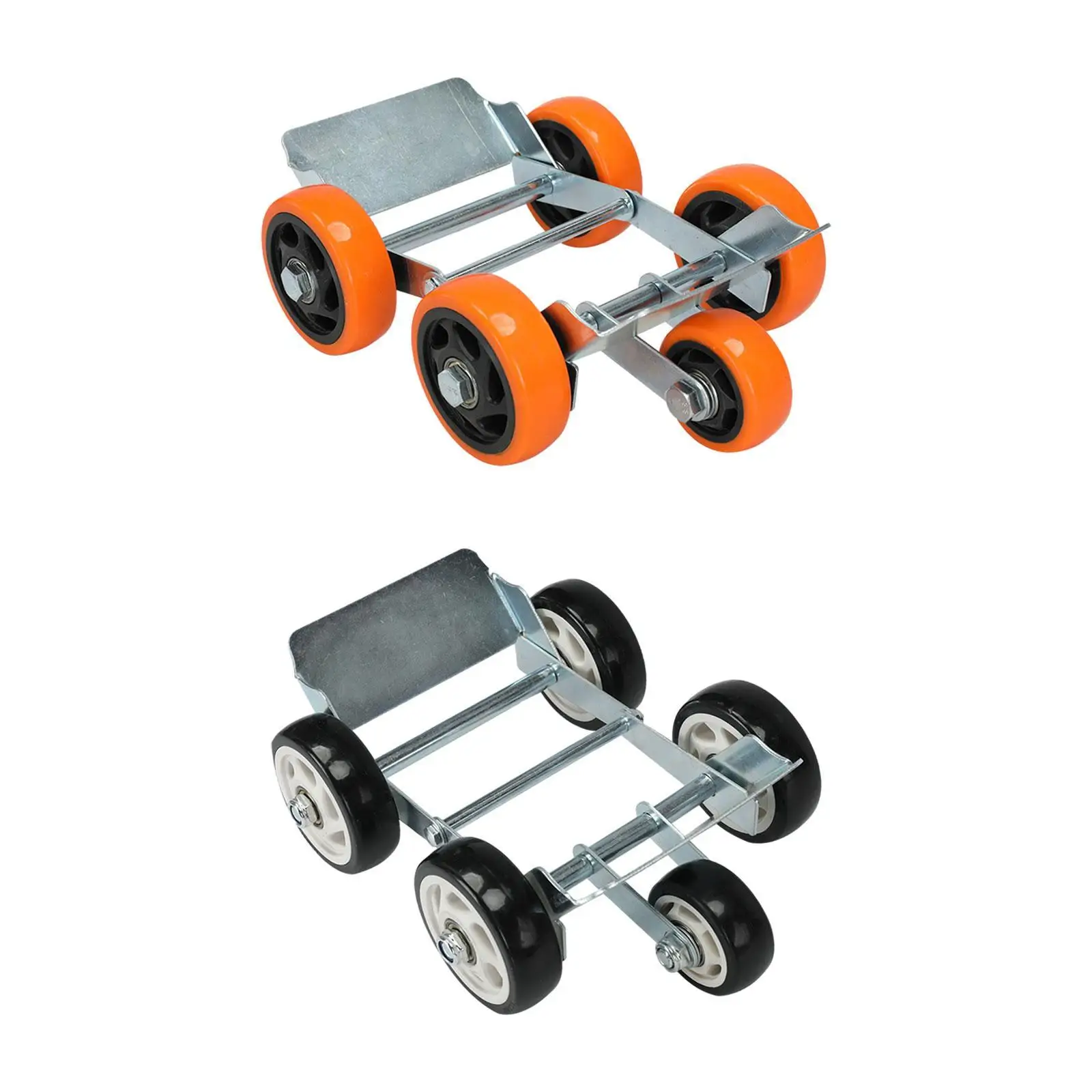 Portable Motorbike Tire Dolly Broken Tire Moving Carrier Foldable Tyre Blowout Booster for Motorcycle Scooter Tricycle Emergency