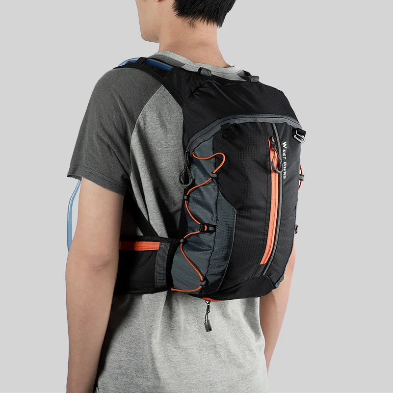 WEST BIKING Cycling Backpack 16L Foldable Outdoor Sports Bike Bag Men Women Travel Hiking Climbing MTB Road Bicycle Backpack