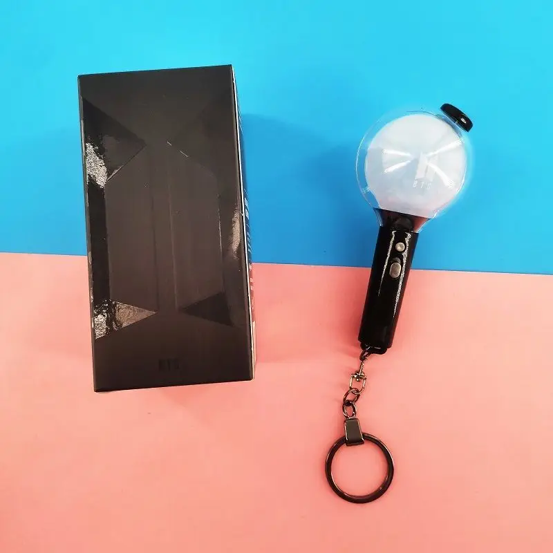 BT21 Mini Support Light Flashlight Accessories Can Light Up Bag Mini Lighting Accessories Fourth Generation Support