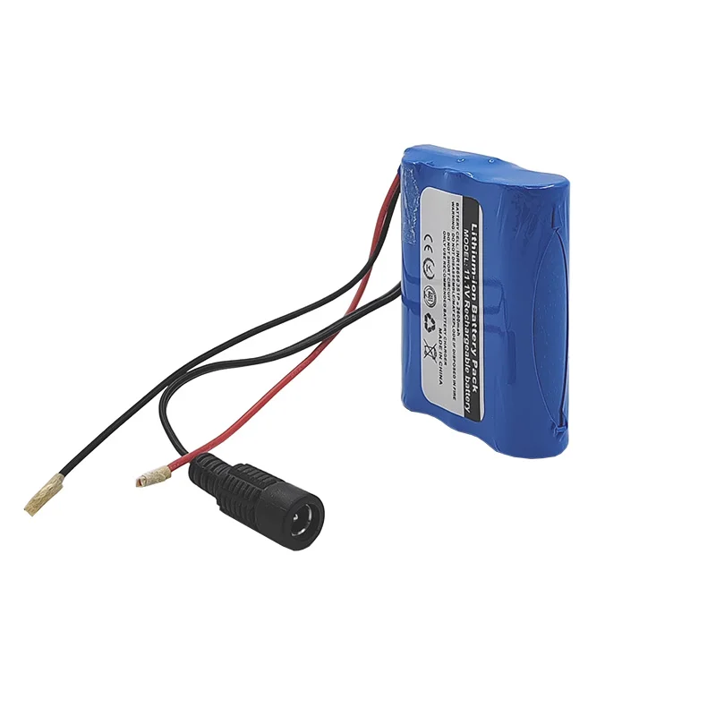 Rechargeable 12V3200mah Li-ion battery LED light router light cat bar light 18650 energy storage power supply