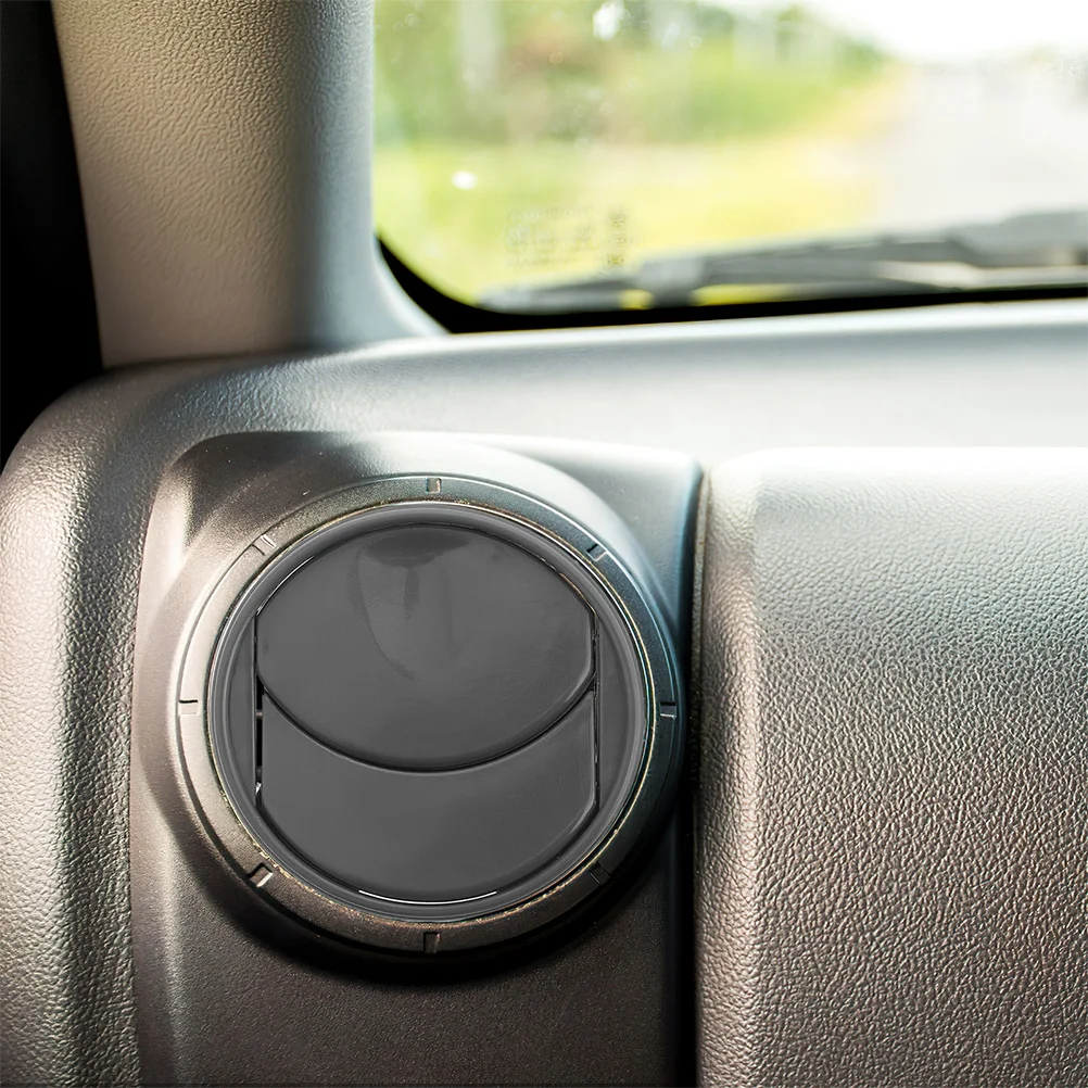 

2pcs Car Air Conditioning Vents Dashboard Diffuser Grille Tab Passenger Vehicle HVAC Ventilation System Engine Component