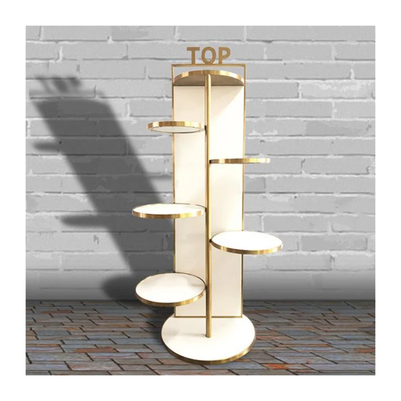 custom，High Standard Metal Display Shelves For Shop Customized Logo Exhibition Display Stand