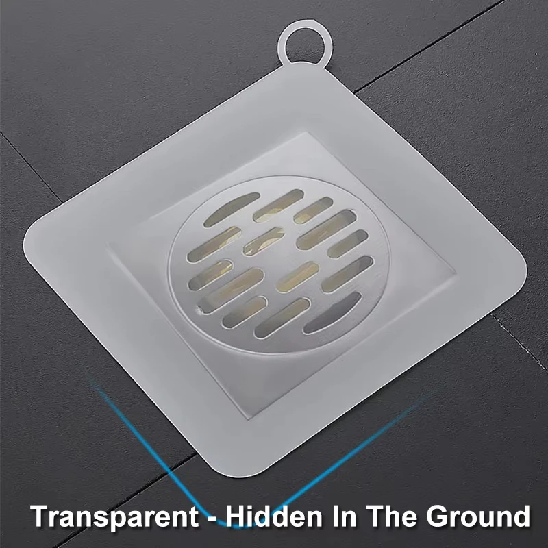 Silicone Floor Drain Deodorant Cover Bathroom Deodorant Insect-proof Seal Household Sewer Pipe Sink Anti-smell Floor Cover