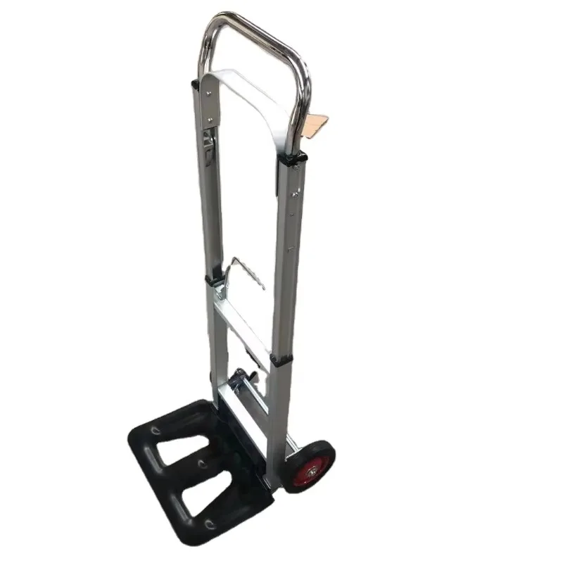 

Aluminum trolley folding luggage cart mini luggage cart
