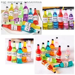 Mini Cute Resin 3D Drinks Model Miniature Dollhouse Decoration Bottle Simulation Toys