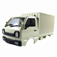 Superior Quality-RC Car Shell Carriage Compartment For WPL D12 Mini 1/16 RC Drift Truck Car Replacement Spare Parts Accessories