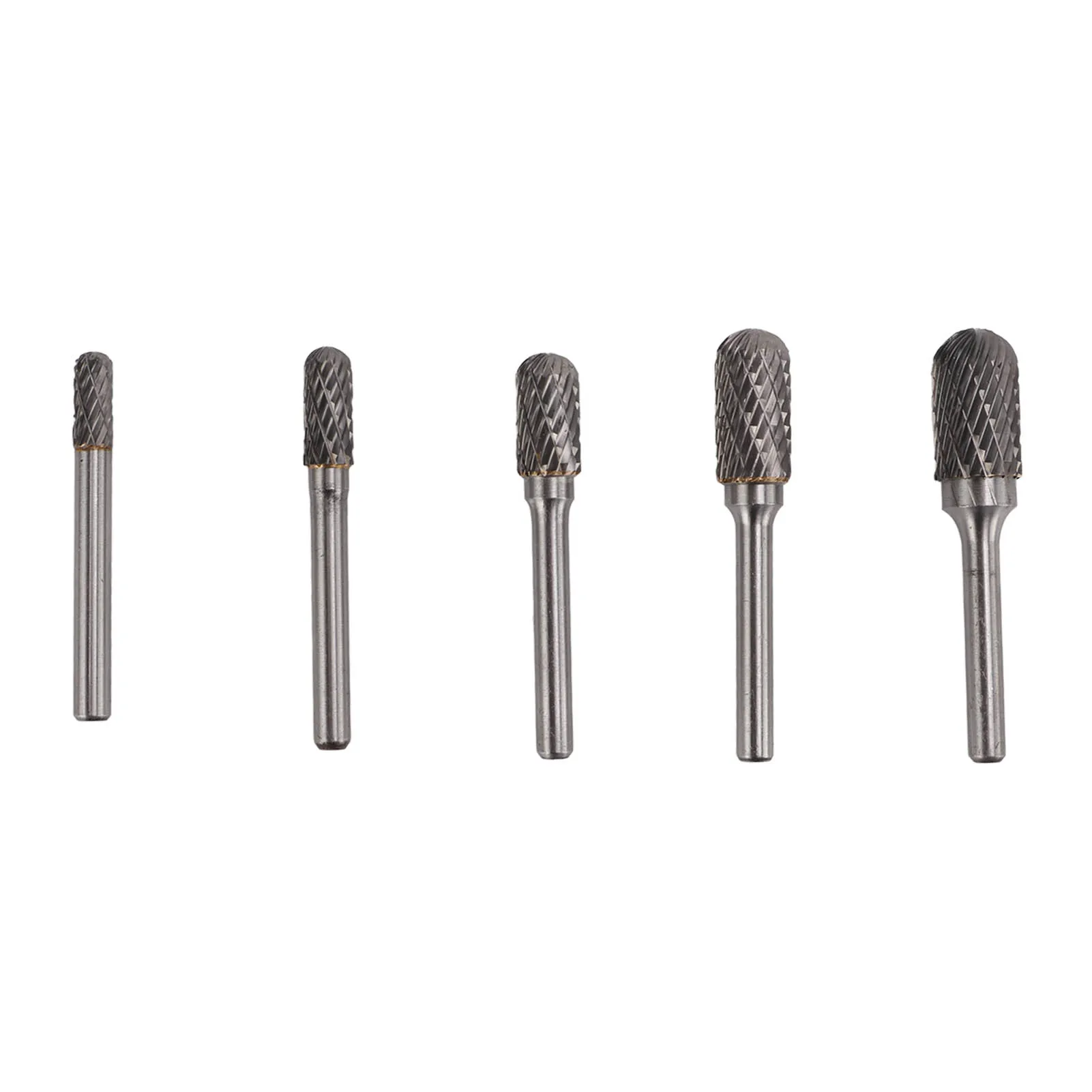 Carbide Rotary Burr Set Double Cut 6mm Shank Grinding File for Car Boat Aviation Polishing Drilling