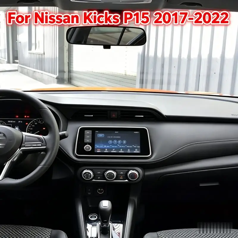 Gravity Car Phone Holder For Nissan Kicks P15 2017-2022 Auto-Clamping Phone Stand Mount With Base Bracket Car Accessories