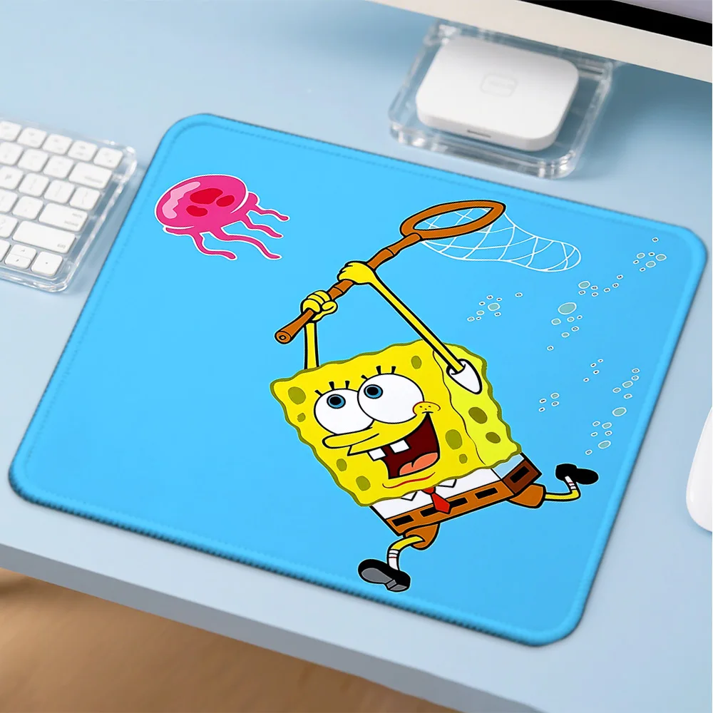

Коврик для клавиатуры S-Spongebobs, компьютерный коврик, аксессуары для стола, коврик для мыши для ПК-геймеров, игровые коврики, коврик для мыши в стиле аниме, украшение для стола