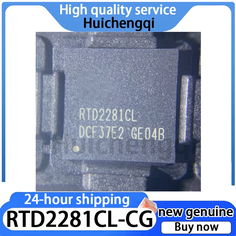 1PCS Original Genuine RTD2281CL-CG RTD2281CL Packaged MQFN-76 LCD Driver Chip