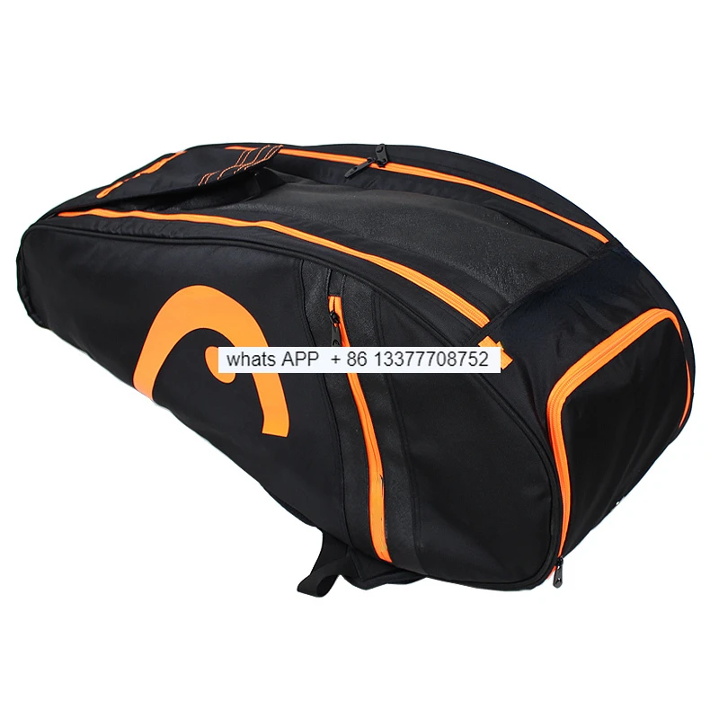 6-Piece Double-Shoulder Badminton Bag Independent Shoe Warehouse