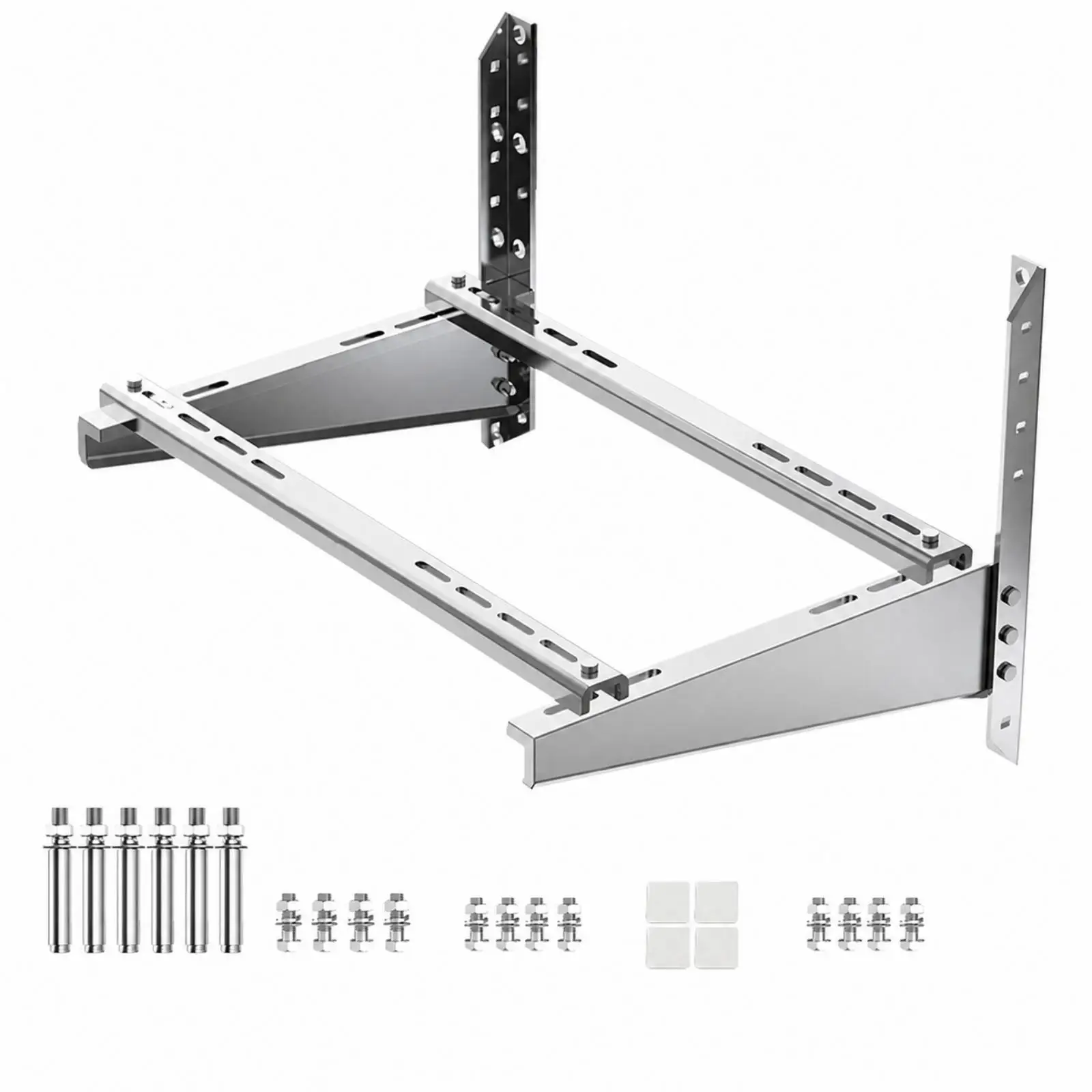 Air Conditioner Mounting Bracket | Heavy-Duty 350kg Load Capacity, Rust-Resistant Stainless Steel Frame, Condenser Mounting