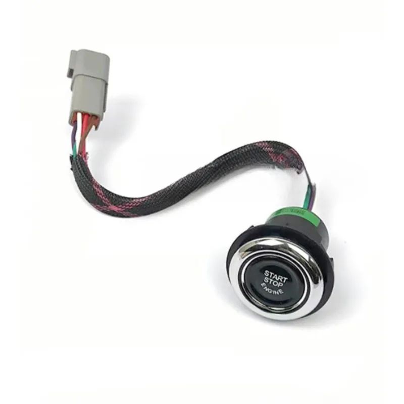 

Genuine Excavator One Key Ignition Switch Engine Start Stop For Sany 55 60 70 75P 215 245 375 485