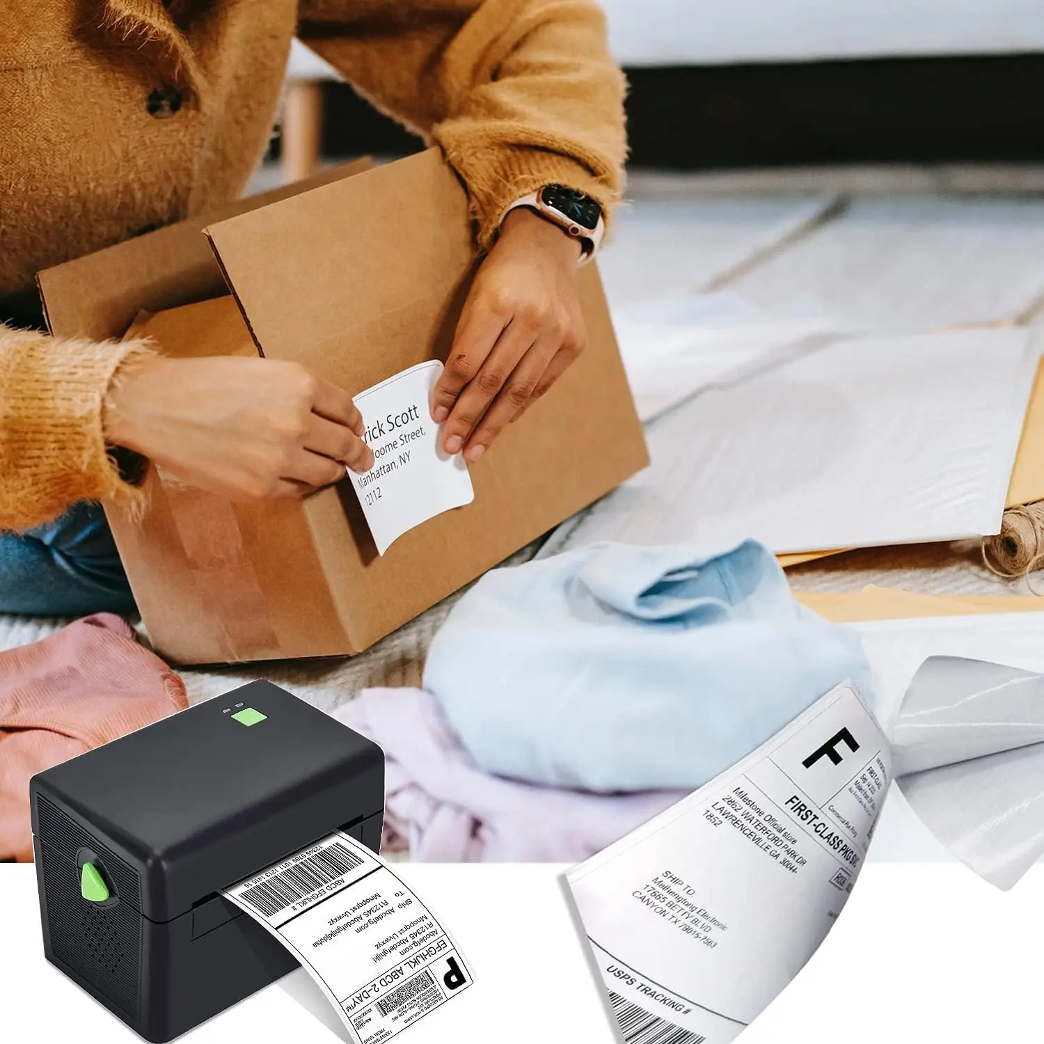 Adhésif perforé pour le bain, 4x6