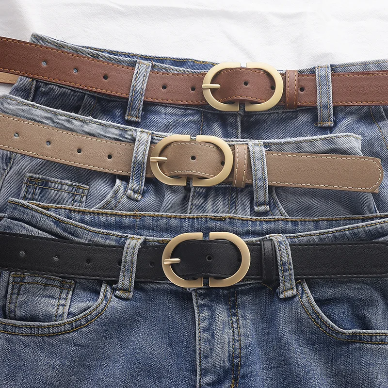 Korean Ins Solid Color Trendy Waistband Unisex Versatile Decorative Belt For Casual Jeans And Daily Fashion Matching image 2