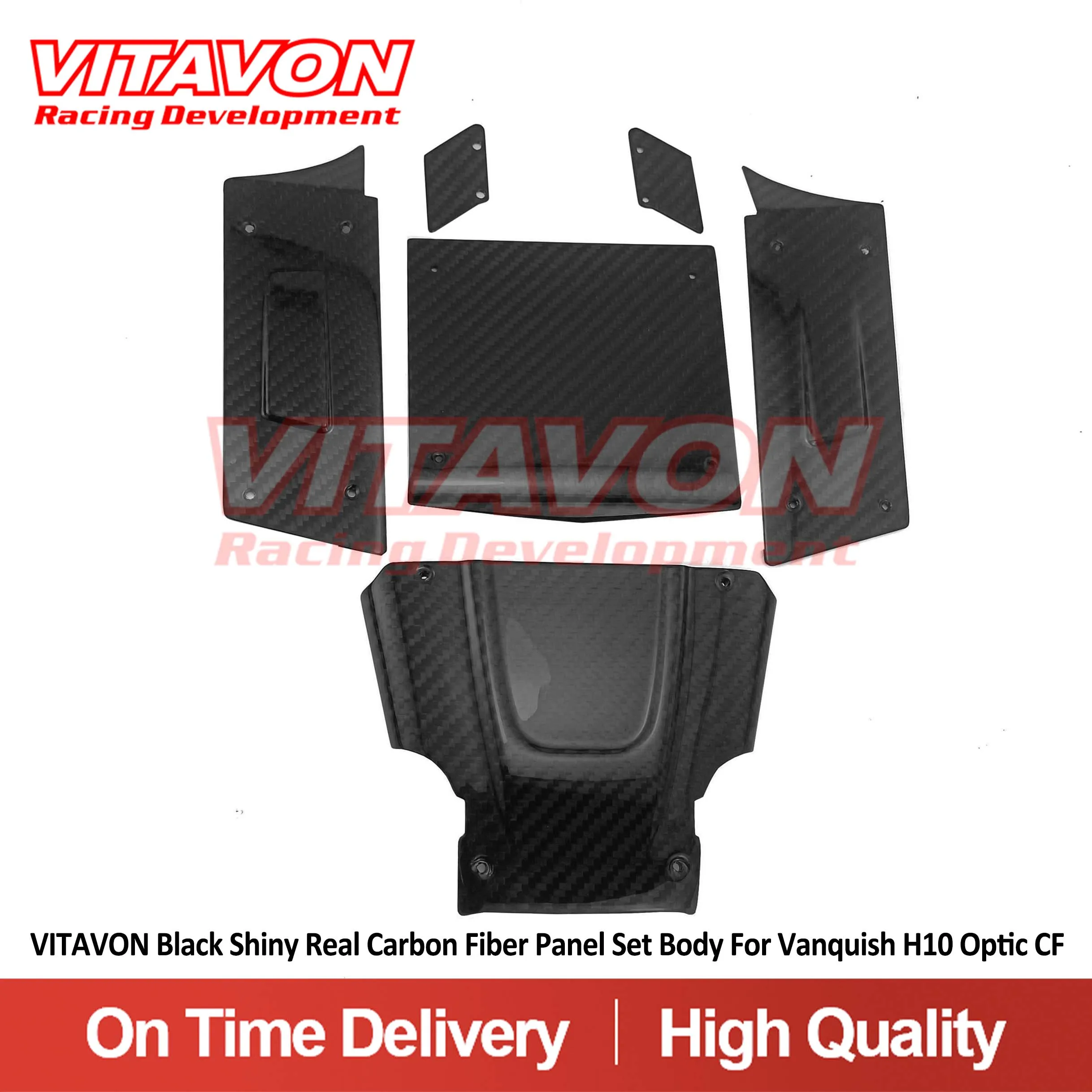 

VITAVON Real Carbon Fiber Panel Set Body For Vanquish H10 Optic CF