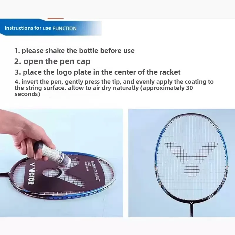 1Pcs Original V logo board sport accessories for badminton rackets