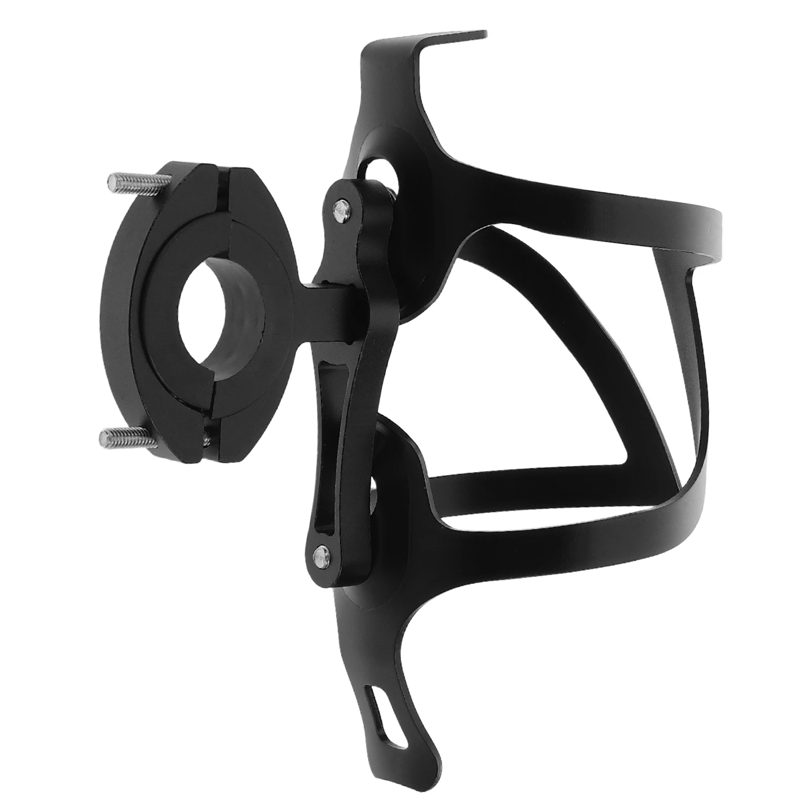 

Cages Bottle for Road Bikes Aluminum Alloy Cup Holders Drink Carrier Mounting Base Black Biking