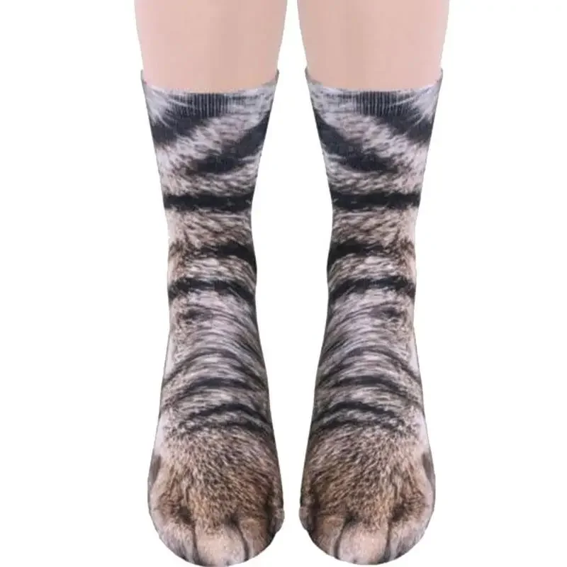 3D Animal Paw Socks harajuku kawaii Cute Cotton funny Socks women men Children kid Dog Horse Pig Cat Paw animal print meia punk